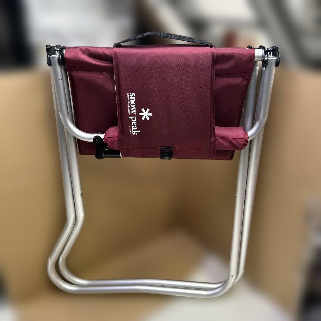 5998①【廃盤】スノーピーク パッドインチェア LV-052PR