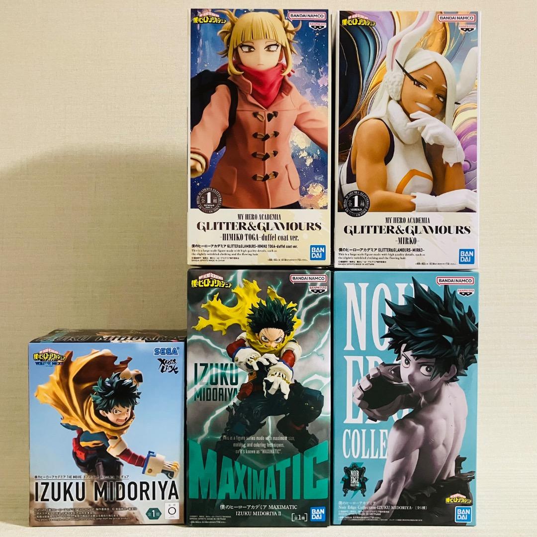 僕のヒーローアカデミア　プライズフィギュア　5点セット