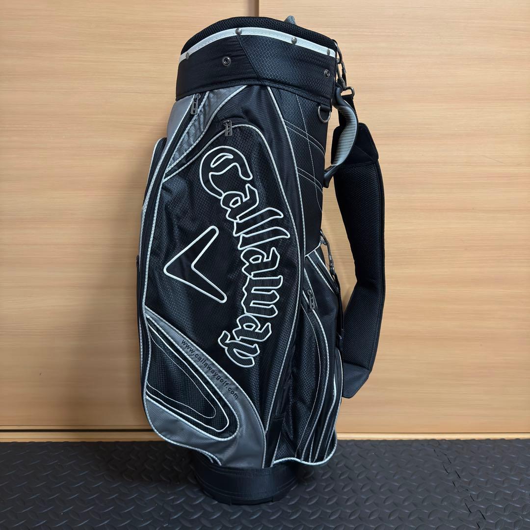 Callaway キャロウェイ ゴルフ キャディバッグ 7分割 ブラック 軽量