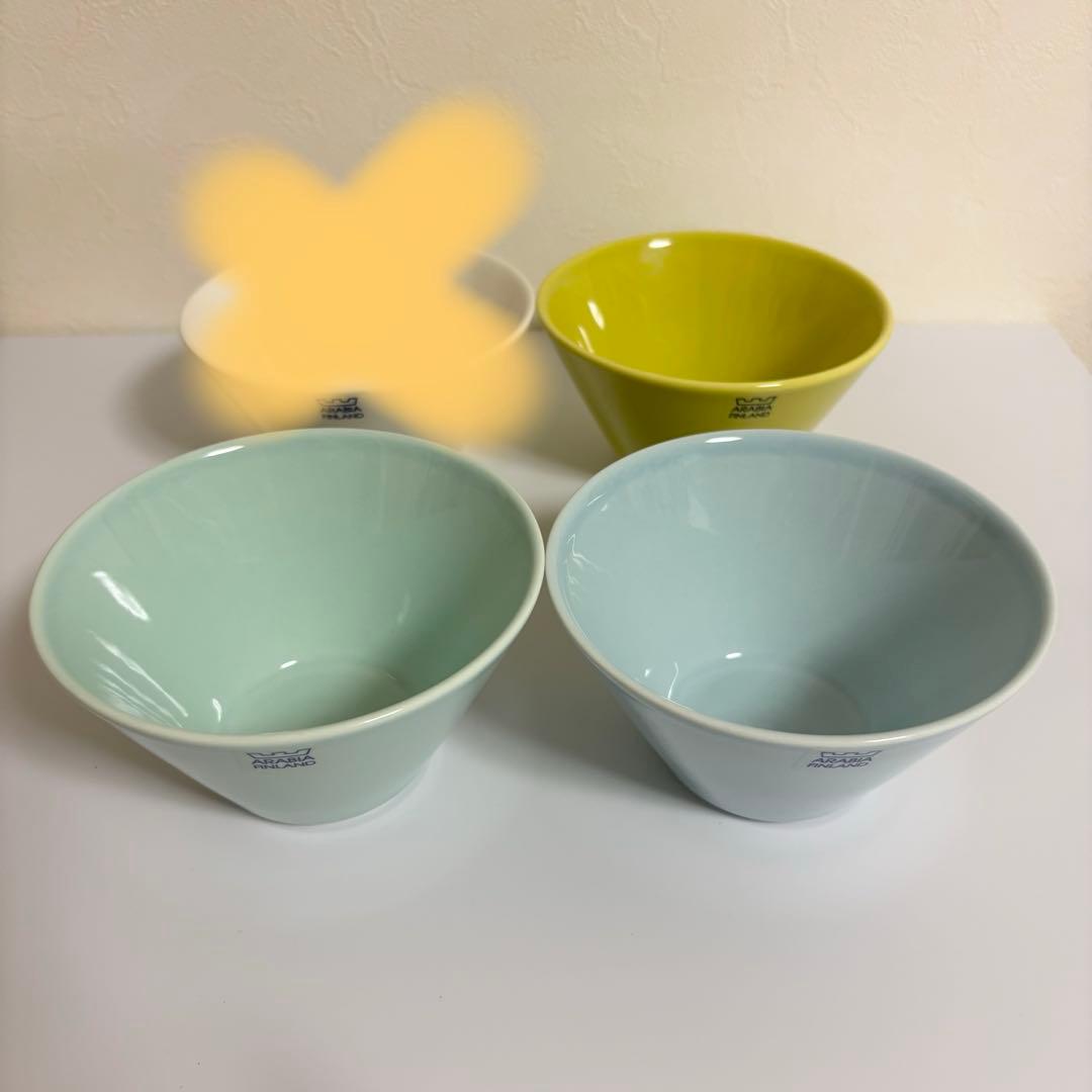 【旧ロゴ・美品】アラビア ココ ボウル 3点