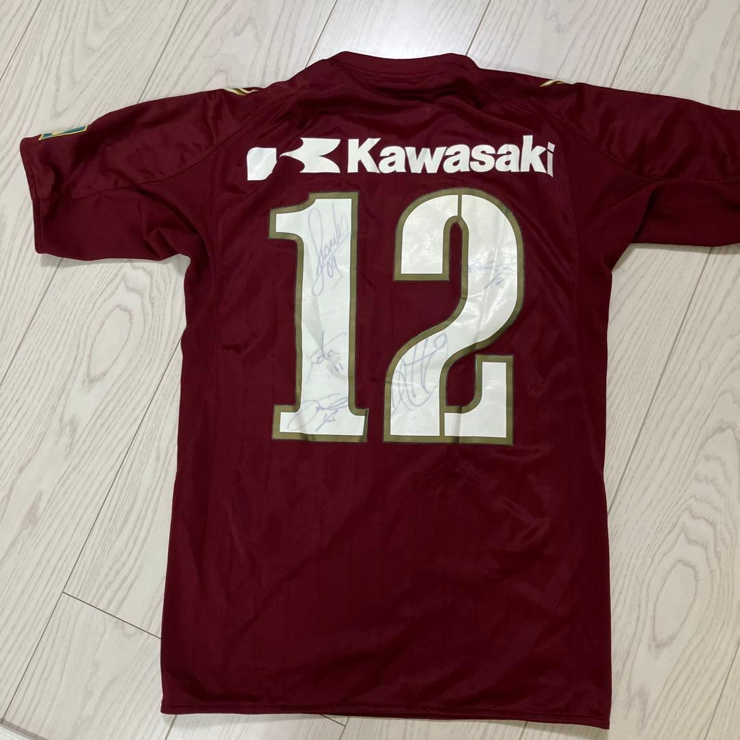 ヴィッセル神戸　レプリカユニフォームサイン付き　Mサイズ