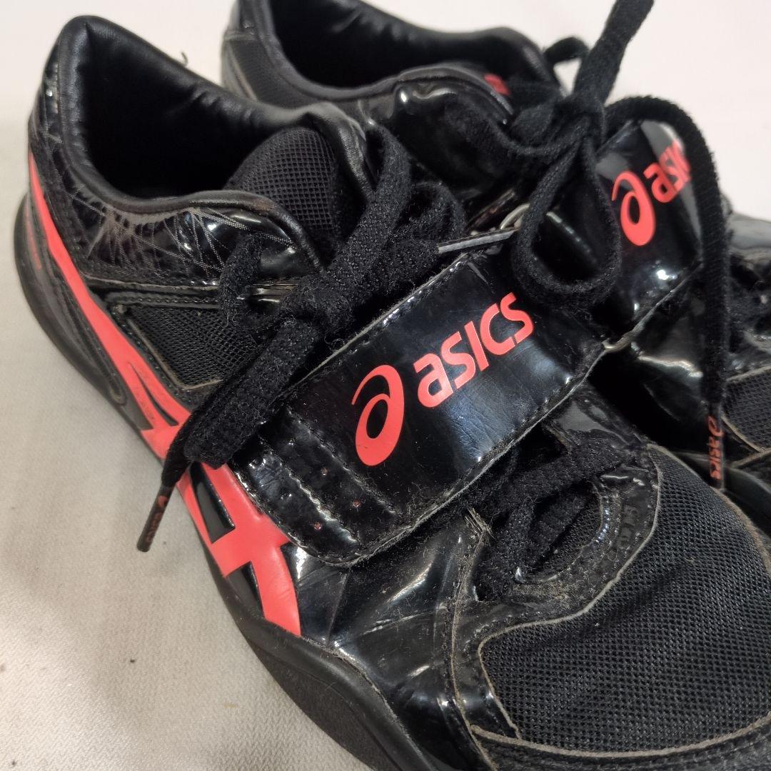 【asics】 美品　スローイングシューズ ＴＨRＯＷ ＰＲＯ　円盤投 砲丸投