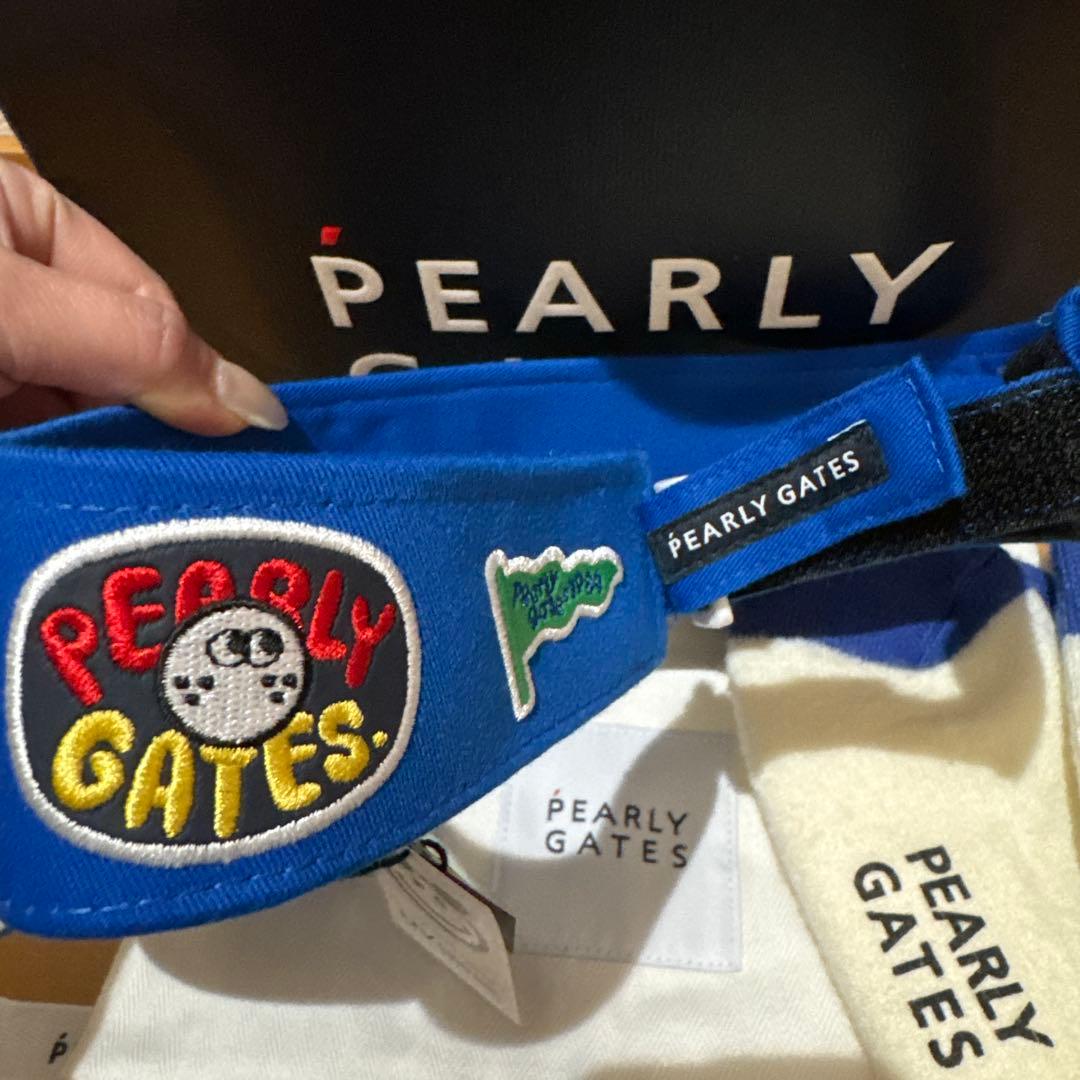 PEARLY GATES バイザーとソックスセット