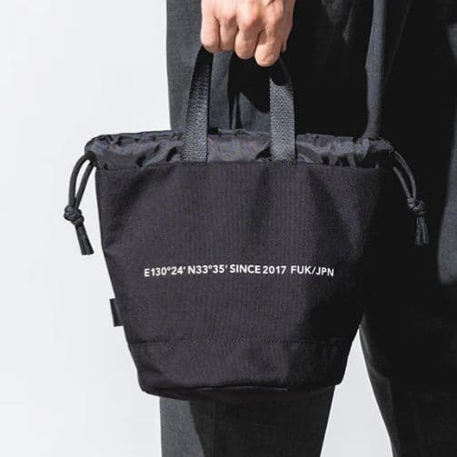 FIDES CORDURA KINCHAKU POUCH ブラック