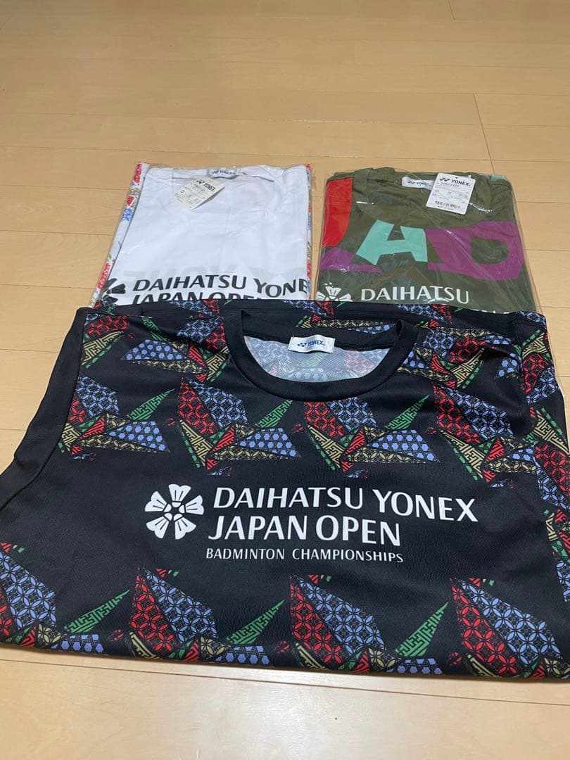 YONEX DAIHATSU ジャパンオープン2022.2023シャツOサイズ