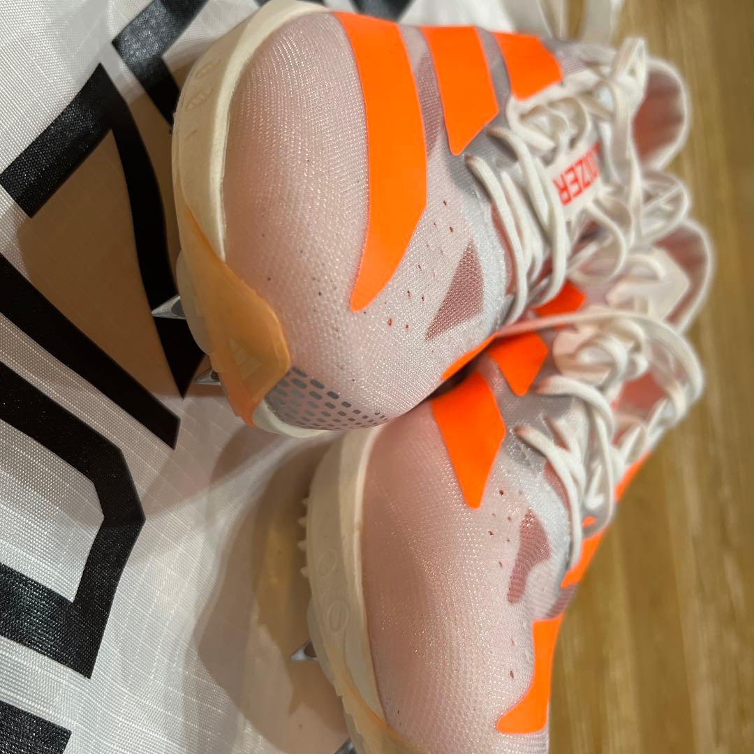 adidas ADIZERO フィネス2スパイクシューズ オレンジ25.0