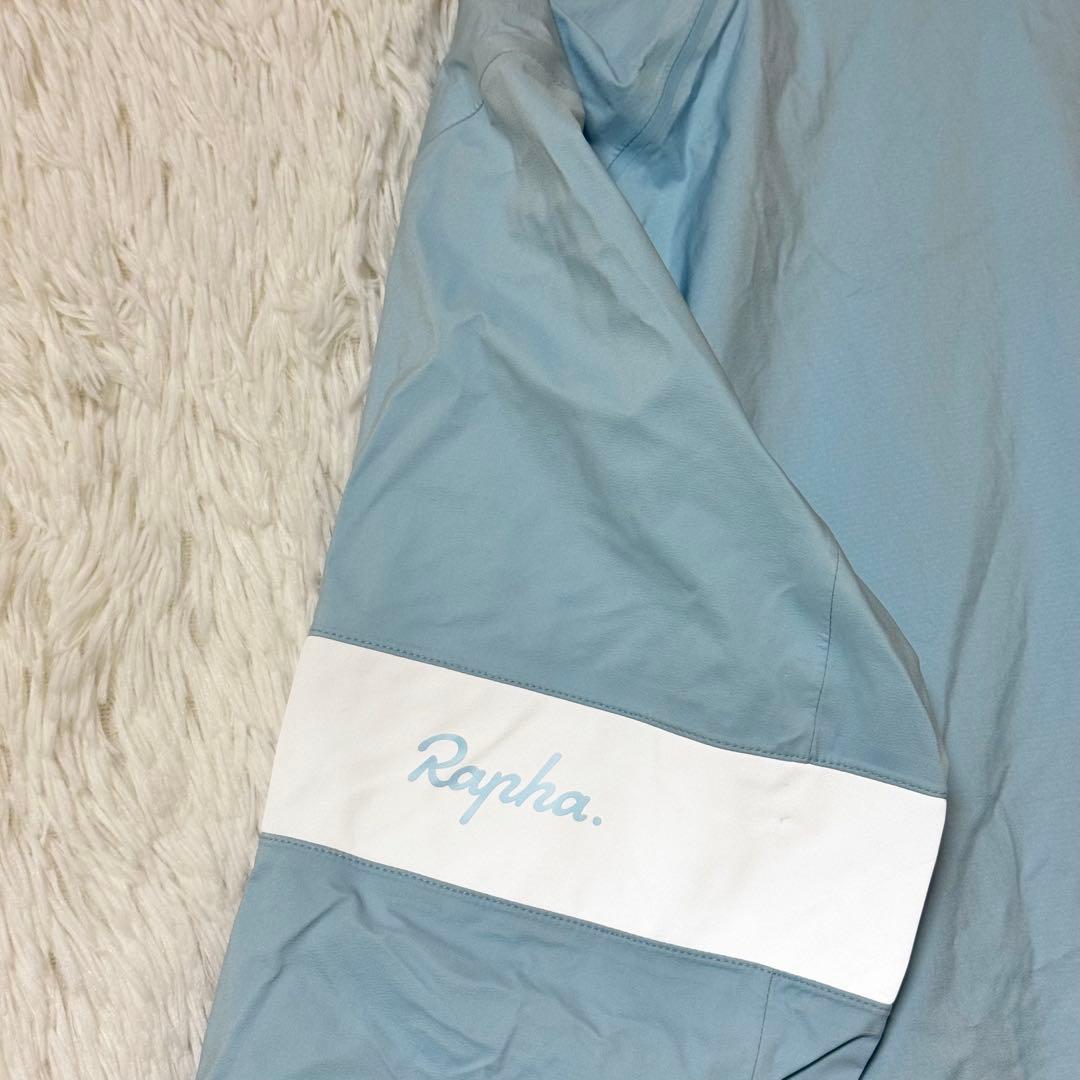 Rapha サイクリング レインジャケット M 水色 ジャンパー