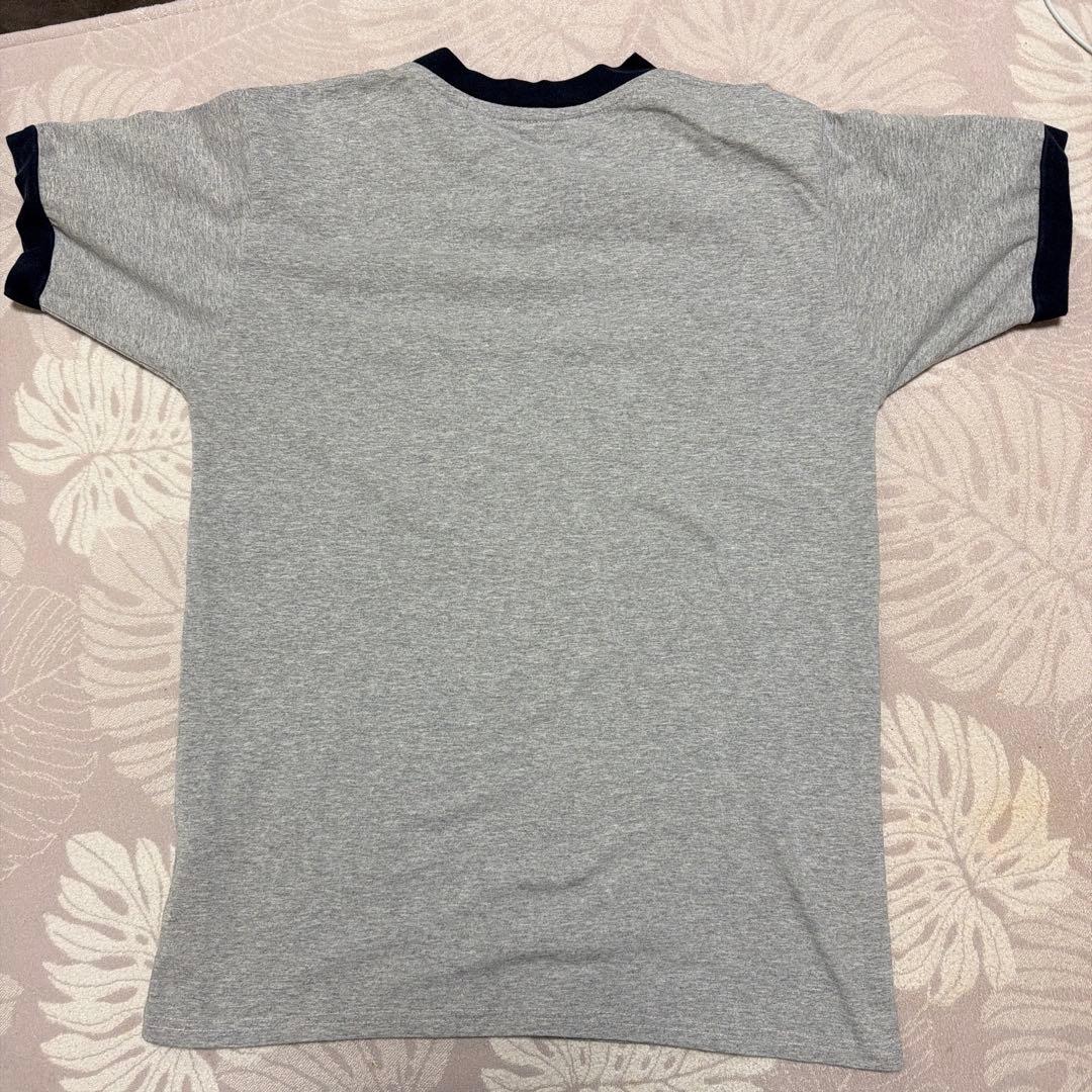 【希少/刺繍ロゴ】Suede スウェード ヴィンテージ リンガーVネックTシャツ
