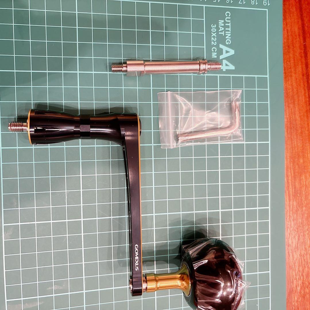 ゴメクサス　リールハンドル　100mm リール　ハンドル
