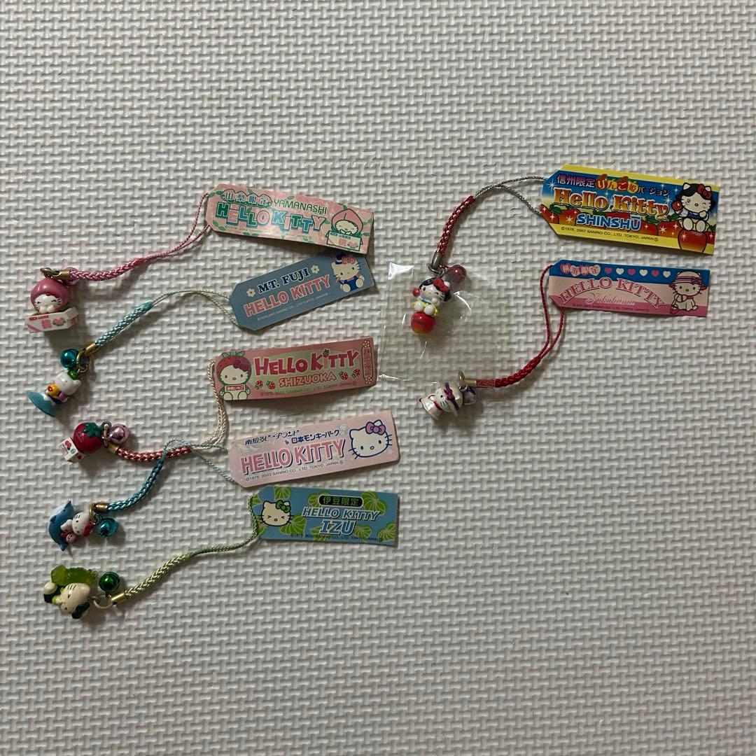 ま*ん様 【レア】 ご当地キティ 根付 37個セット まとめ売り バラ売り不可