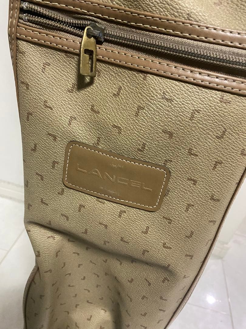 LANCEL ランセル　キャディバッグ　ゴルフバッグ　レトロ