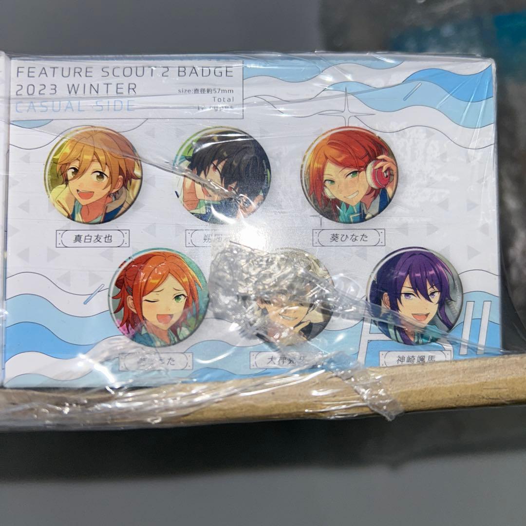 【未開封】あんスタ フィーチャースカウト2缶バッジ 2023 WINTER 9箱