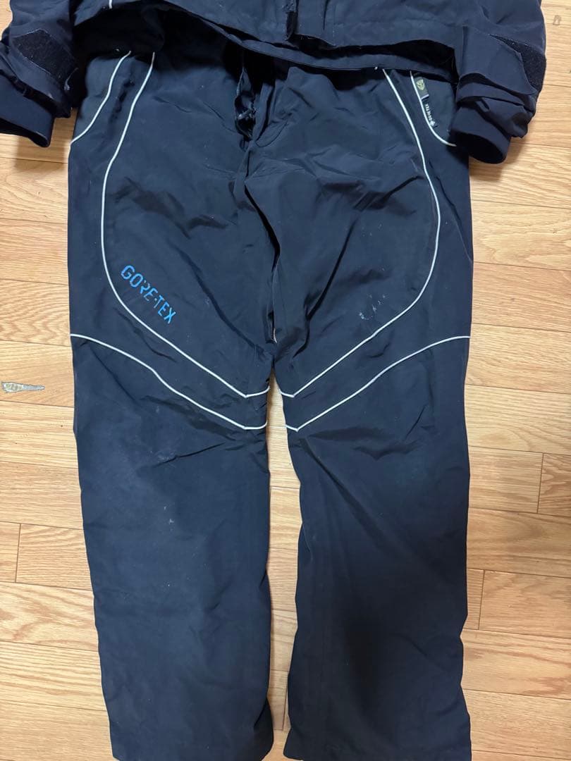 GORE-TEX フィッシングスーツ 上下セット ブラック