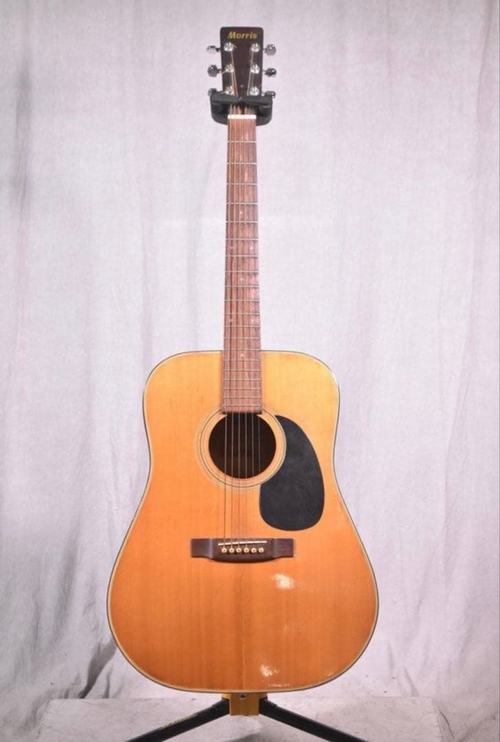 Morris W-15アコースティックギターハードケース付モーリス