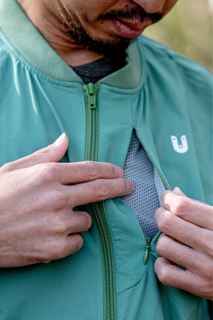 ウォーキング・ランニングウェア tannuki Sato Wind Blouson SANKAKUSTAND M
