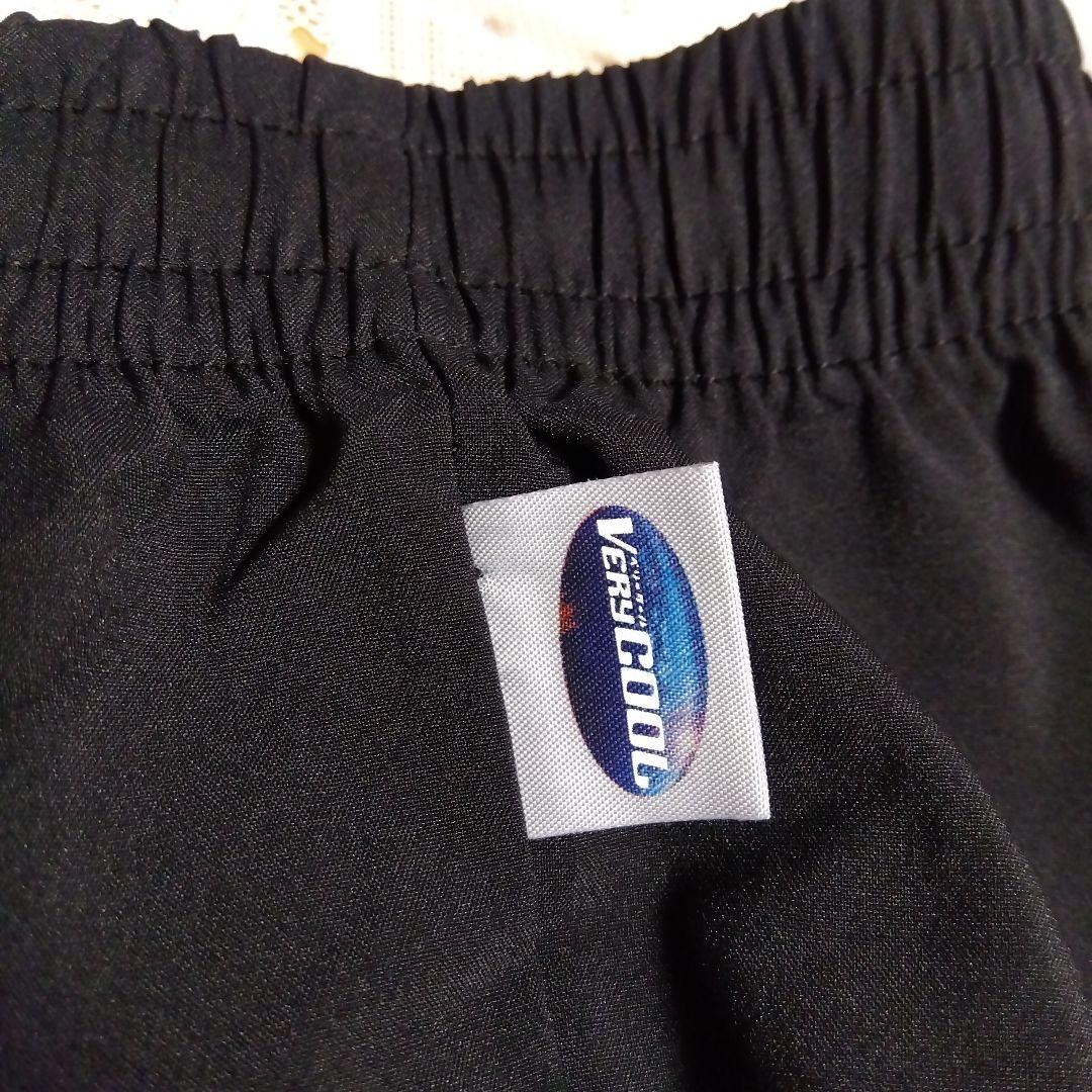 美品✨⑩ YONEX ハーフパンツ／ベリークール／ユニ О／ブラック、蛍光ライン
