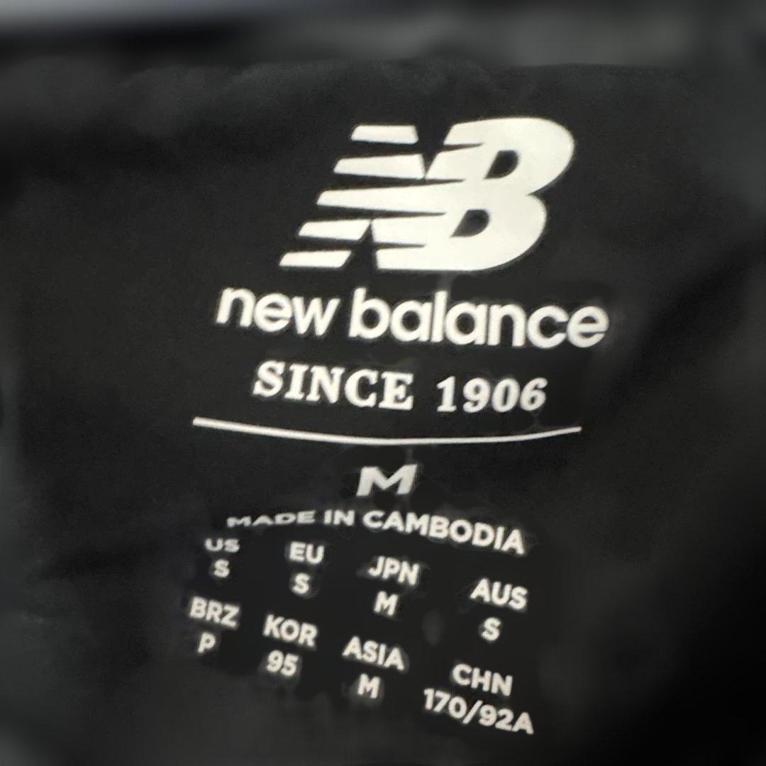 New Balance ブラック ベンチコート M