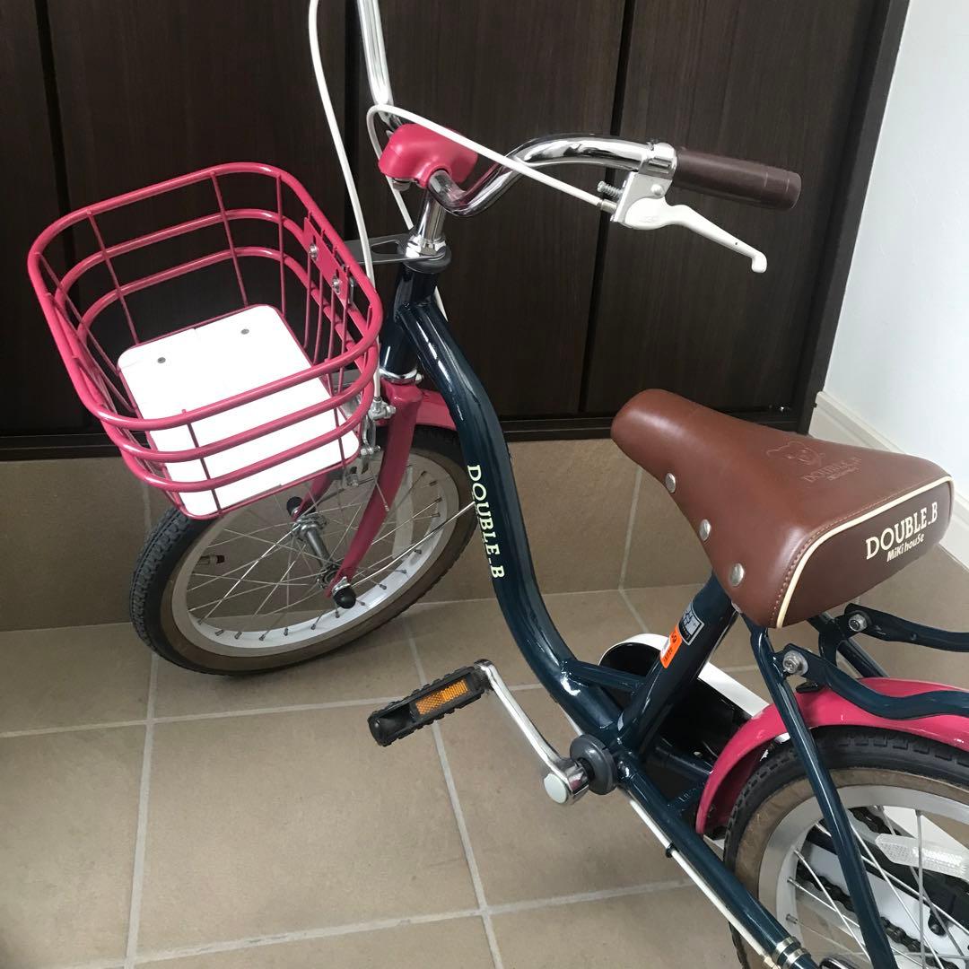 入手難　ミキハウス　ダブルB 16インチ　自転車　三輪車　ダイワサイクル