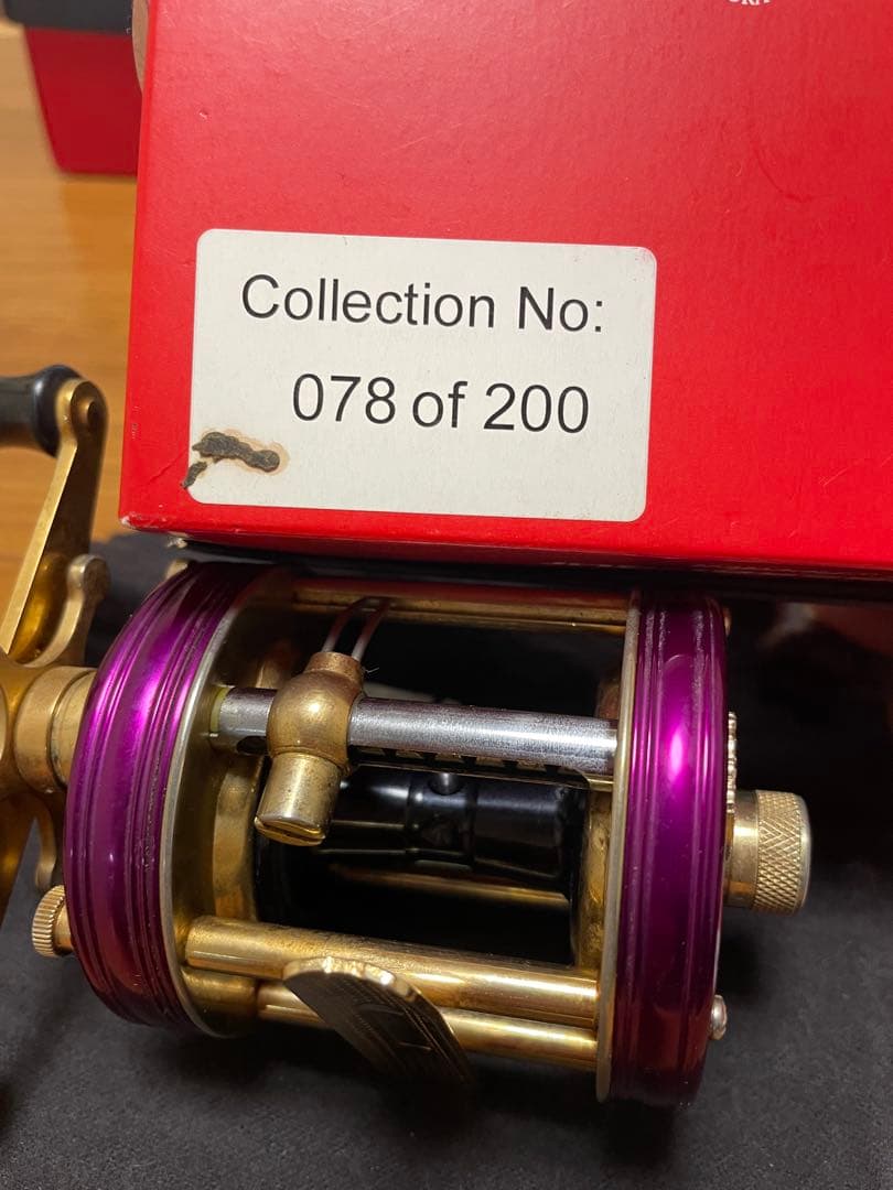 k*m様 最終　アブ　アンバサダー　6500CDL 限定品　紫＆金078/200