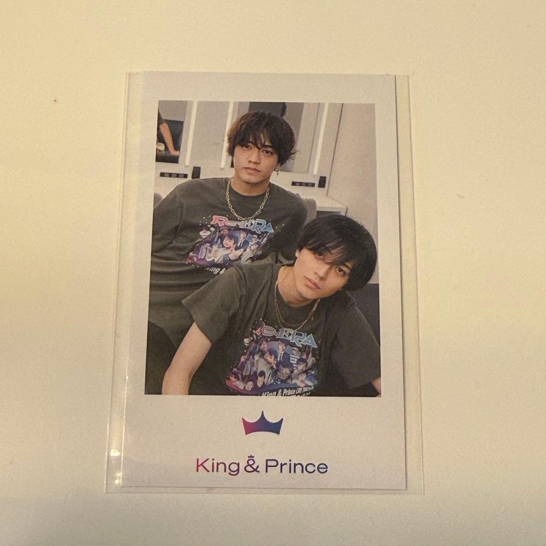 King & Prince キンプリチェキ風トレカRe:ERA会場限定特典