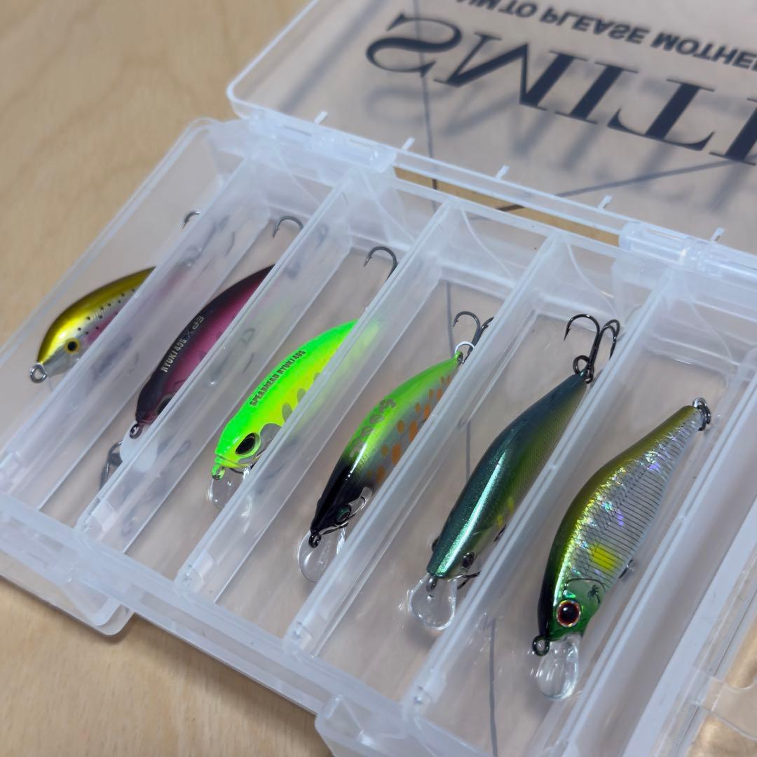 ネイティブトラウト 渓流ルアー18個 DUO SMITH ケース3個