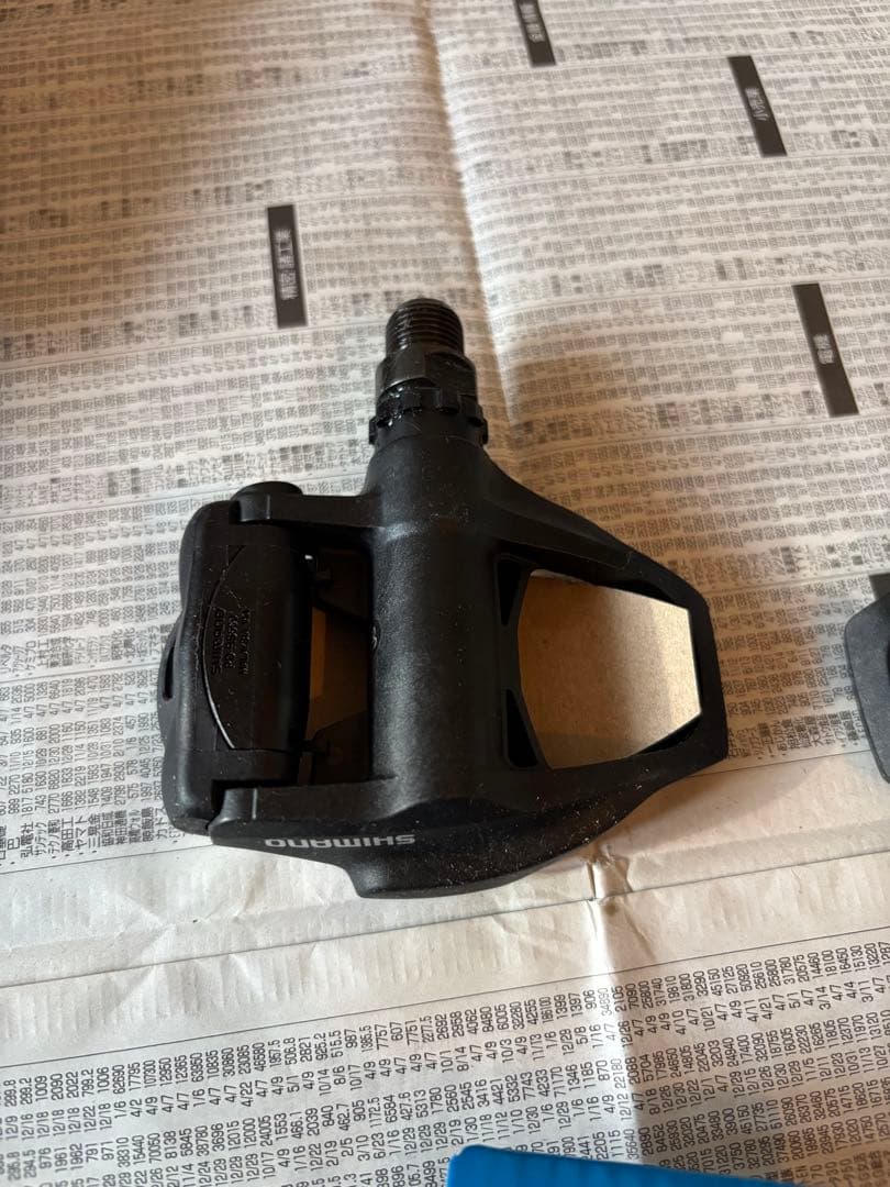Shimano SPD-SL ビンディングペダル　黄色　PD RS 500 11