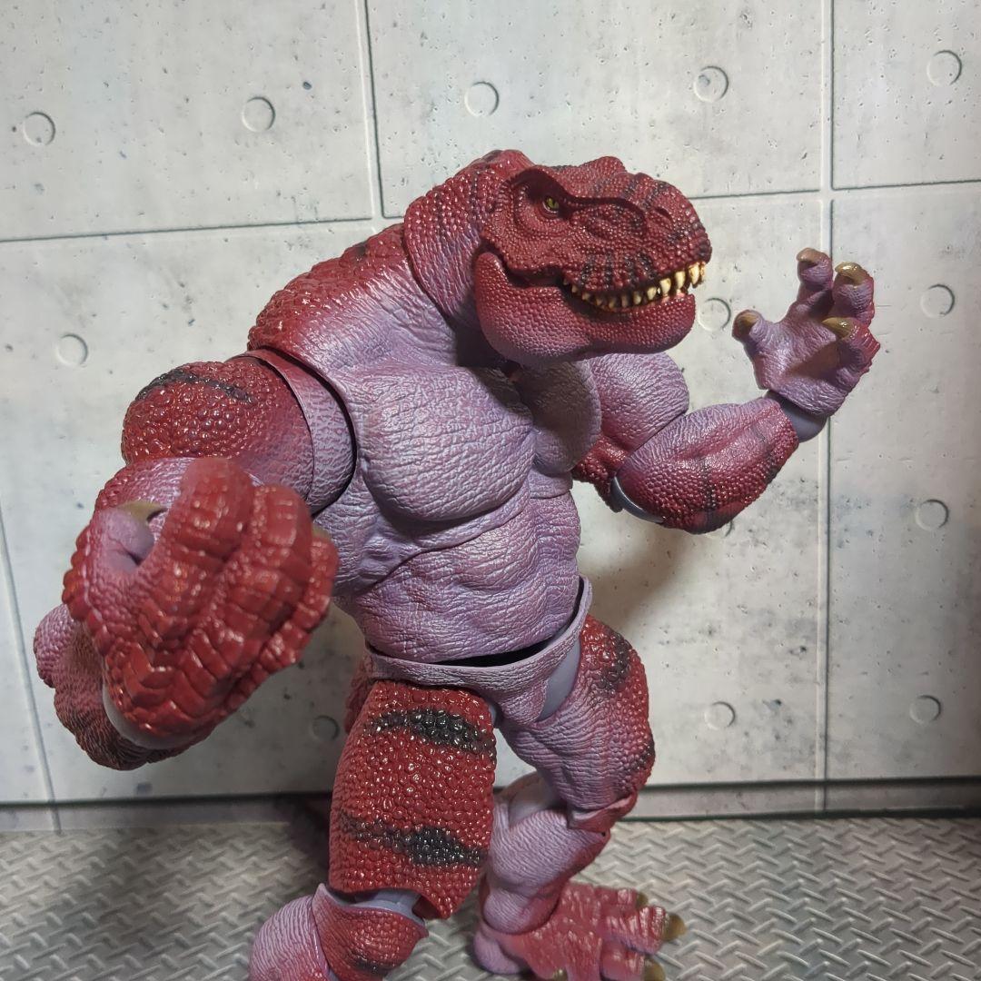 1/12 AXYTOYS ティラノサウルス部族兵士 レッド