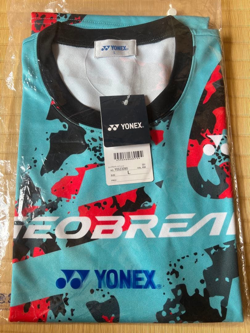 【希少】【新品】YONEX 限定ユニプラクティスTシャツ ジオブレイク