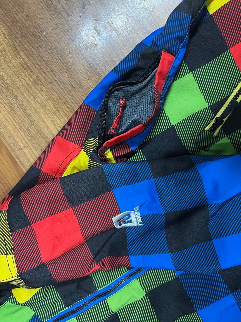 newrail マルチカラー スノーボードウェア M ズボン　L セット