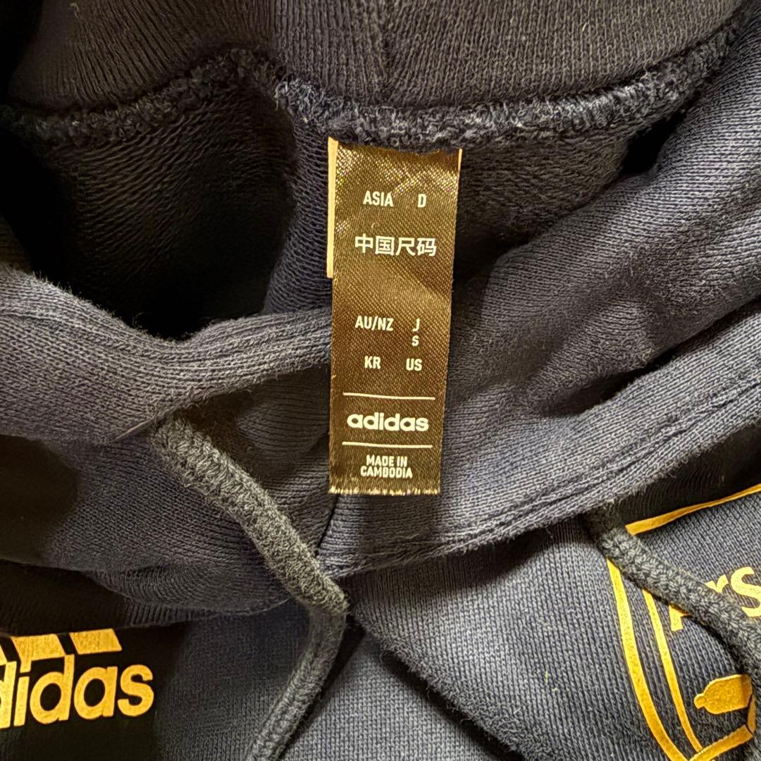 アーセナル Arsenal adidas パーカー ネイビー