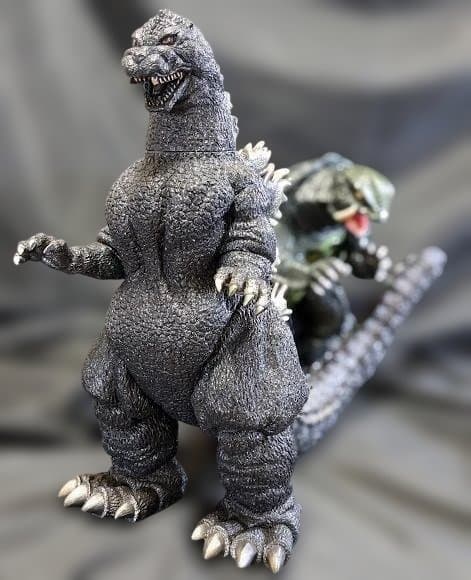 平成ゴジラ1991 ＆ガメラ1995 ビッグスケールソフビ（バンダイ）２体セット