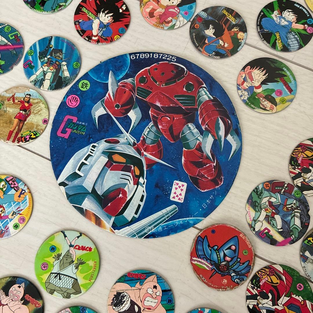 激レア当時物メンコ超大量まとめセット聖闘士星矢キラ・ドラゴンボール初期・マリオ他