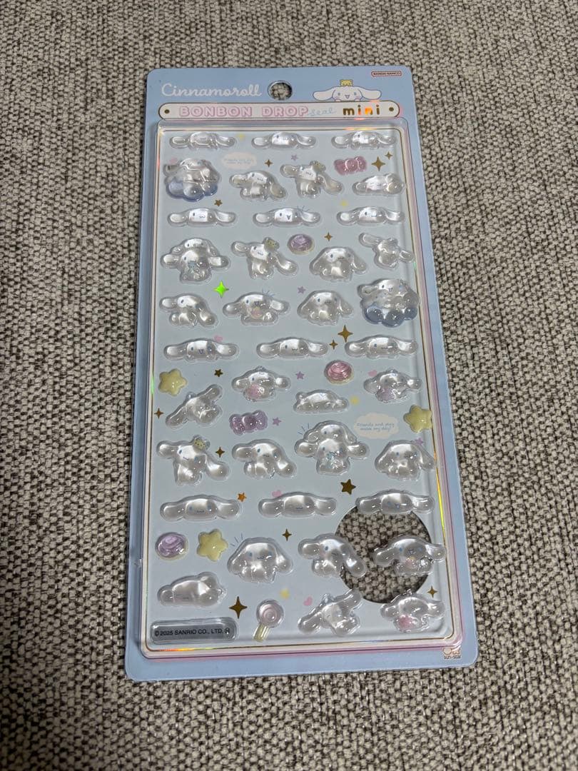 【正規品】ボンボンドロップシールミニ サンリオ全8種