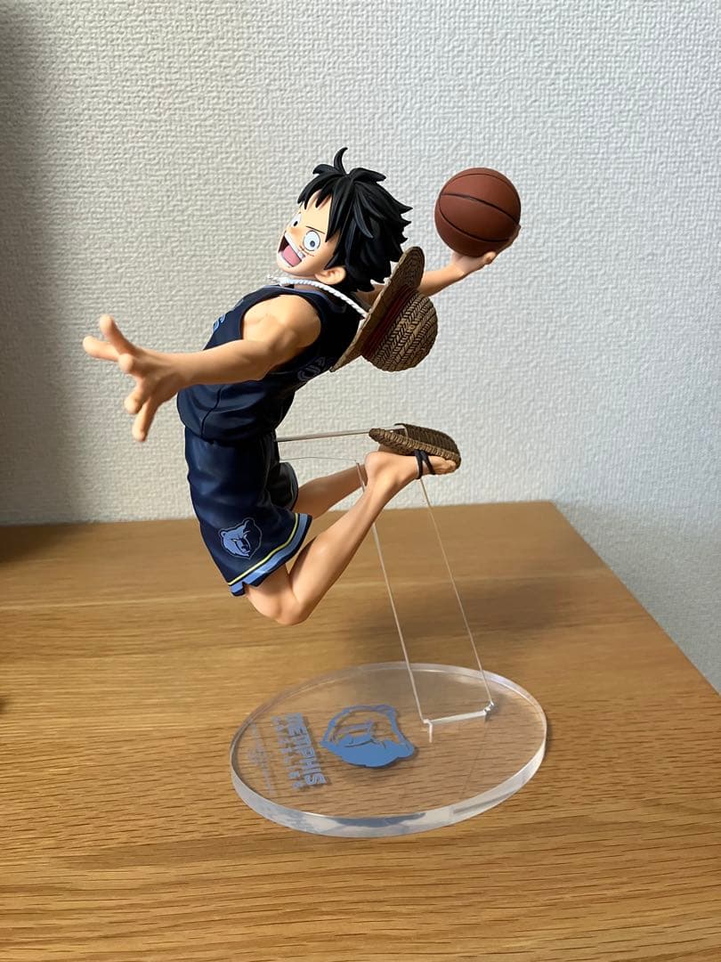 ONEPIECE NBA ルフィ フィギュア メンフィス•グリズリーズ