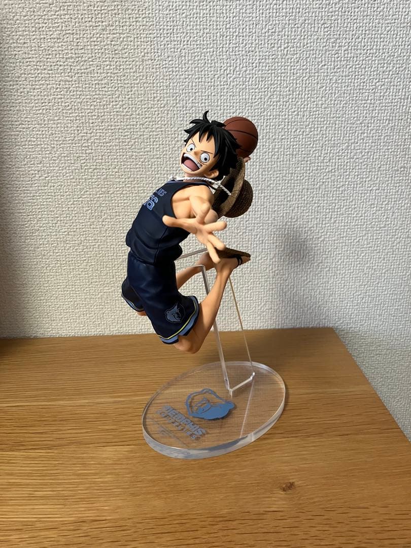 ONEPIECE NBA ルフィ フィギュア メンフィス•グリズリーズ