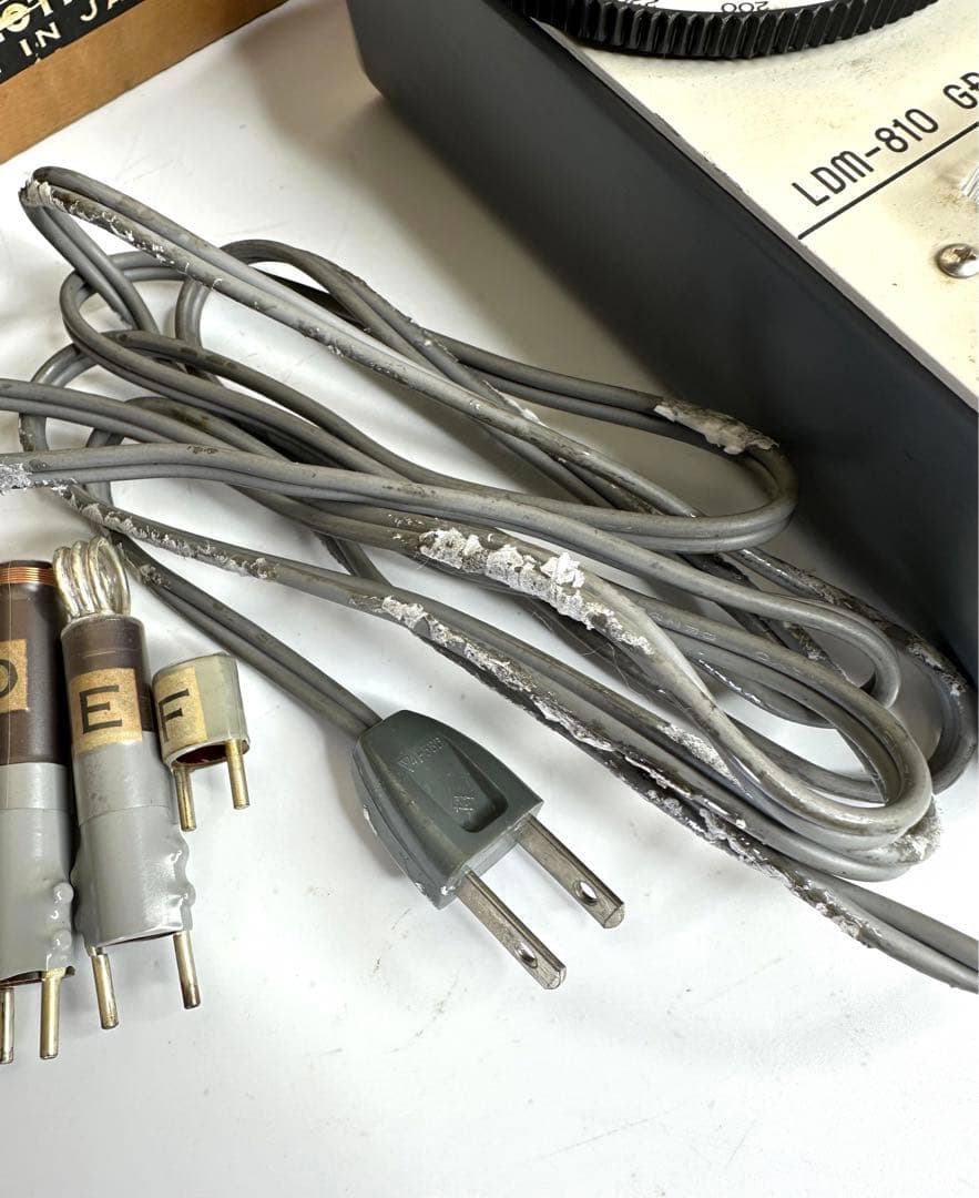 LEADER LDM-810 グリッドディップメーター 日本製 測定器 コイル付