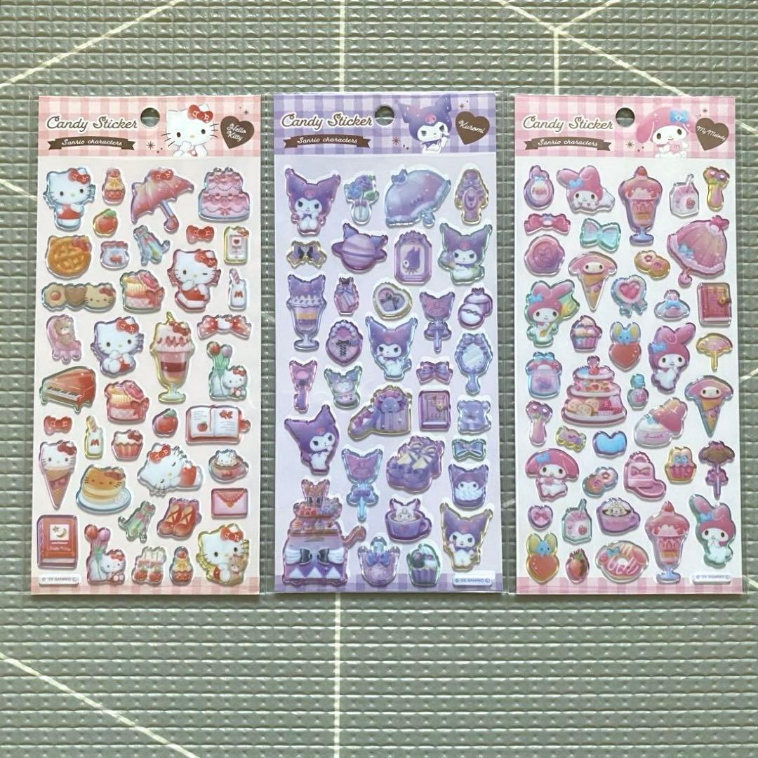 サンリオ ぷっくりシール おはじきシール 14枚 まとめ売り