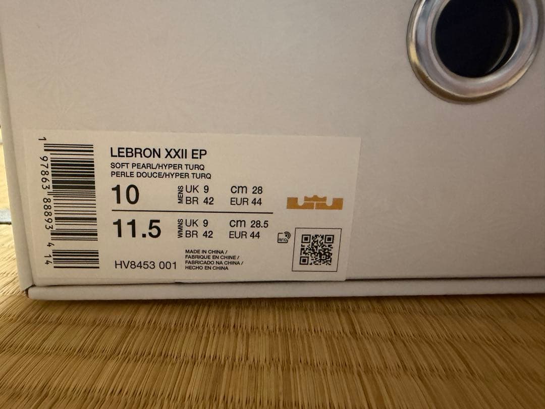 LEBRON 22 EP 美品
