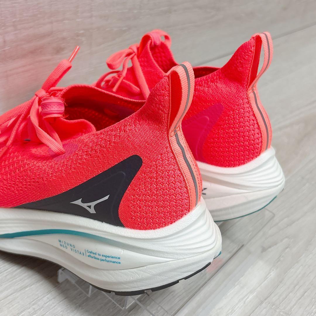 【極美品】ミズノ MIZUNO ネオビスタ２　ランニングシューズ 28