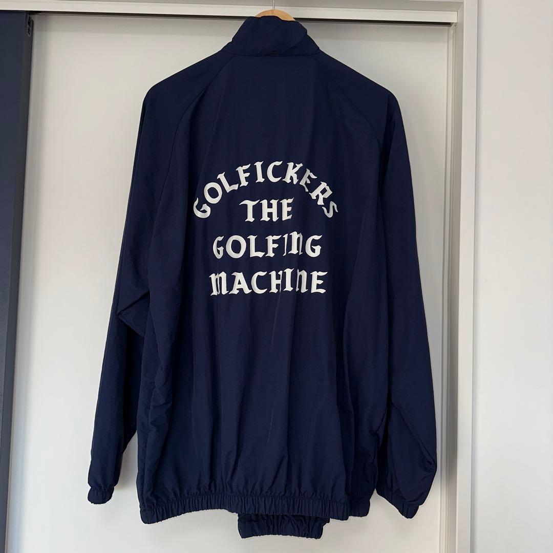 ゴルフィッカーズ Nylon Training セットアップ Navy L