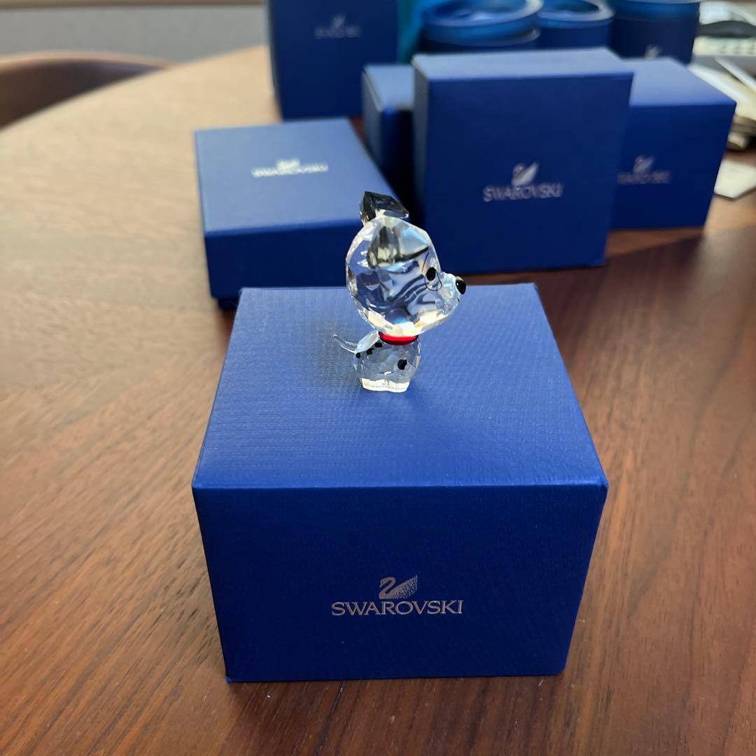希少Swarovski 101匹わんちゃんクリスタル置物