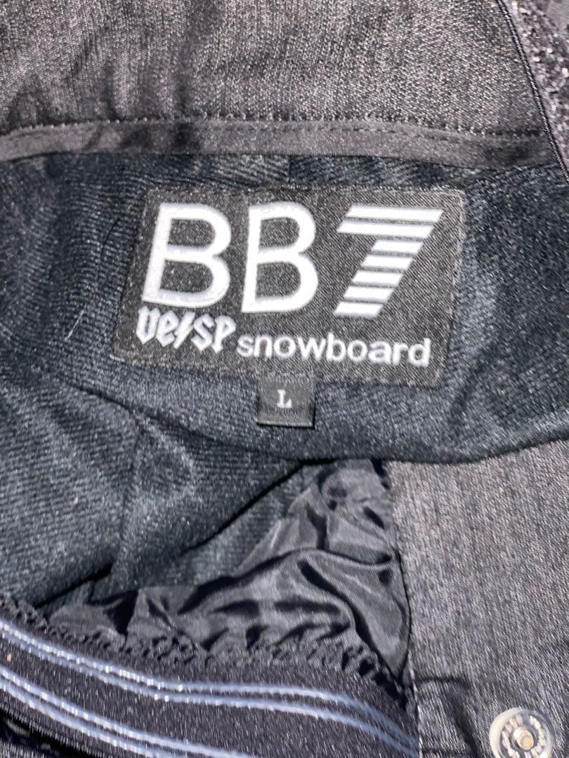 VESP ベスプ BB7 スノーボードパンツ Lサイズ ブラック