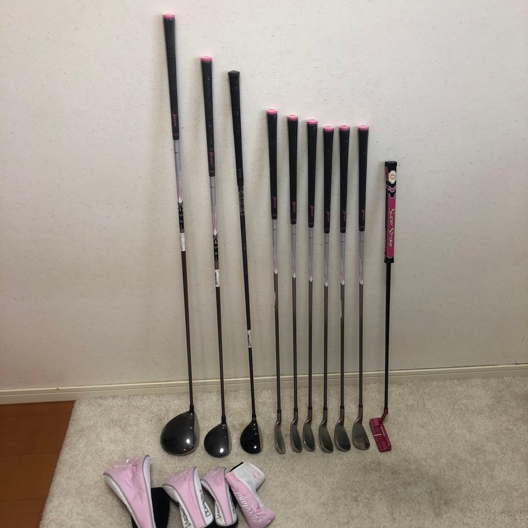 新品未使用❗️超名器❗️ゴルフクラブセット　レディース　スリクソン　GiE-L