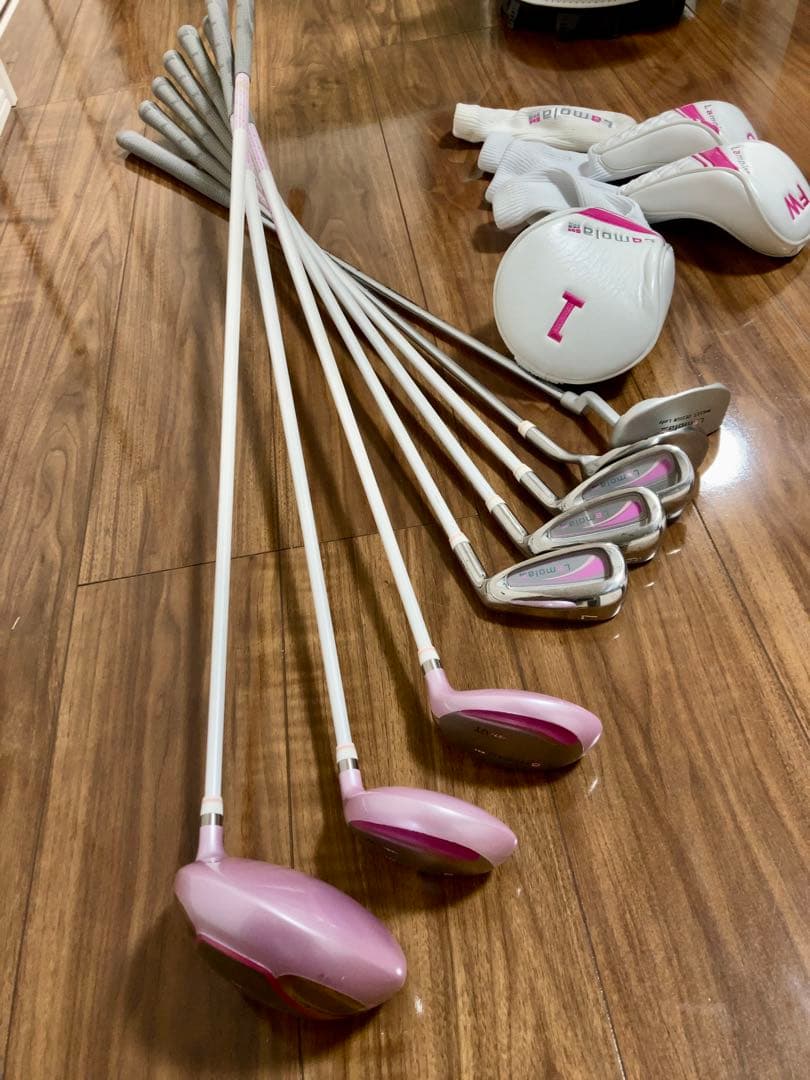 【美品】SRIXON レディースゴルセット 送料込み⭐️ヘッドカバー4つ付き！