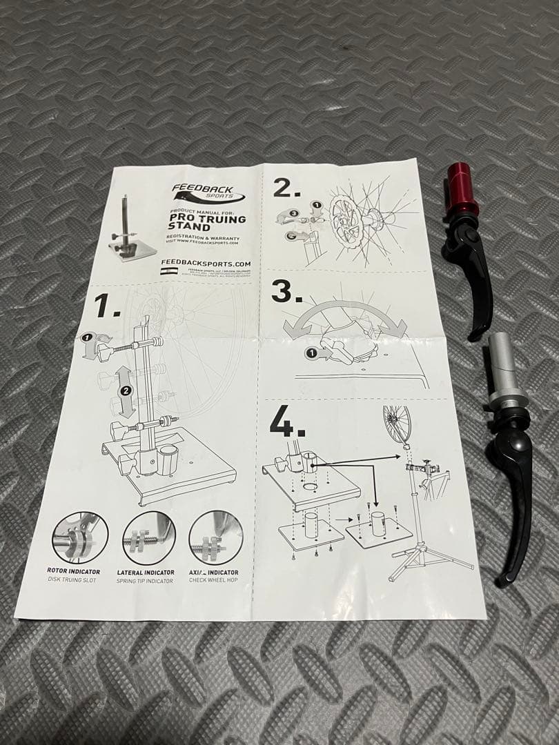 ムサシ専用 Feedback Sports Pro Truing Stand