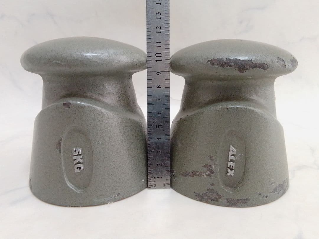 ALEX 5kg×2個 10kg イーグルクロー 握力 ダンベル アレックス