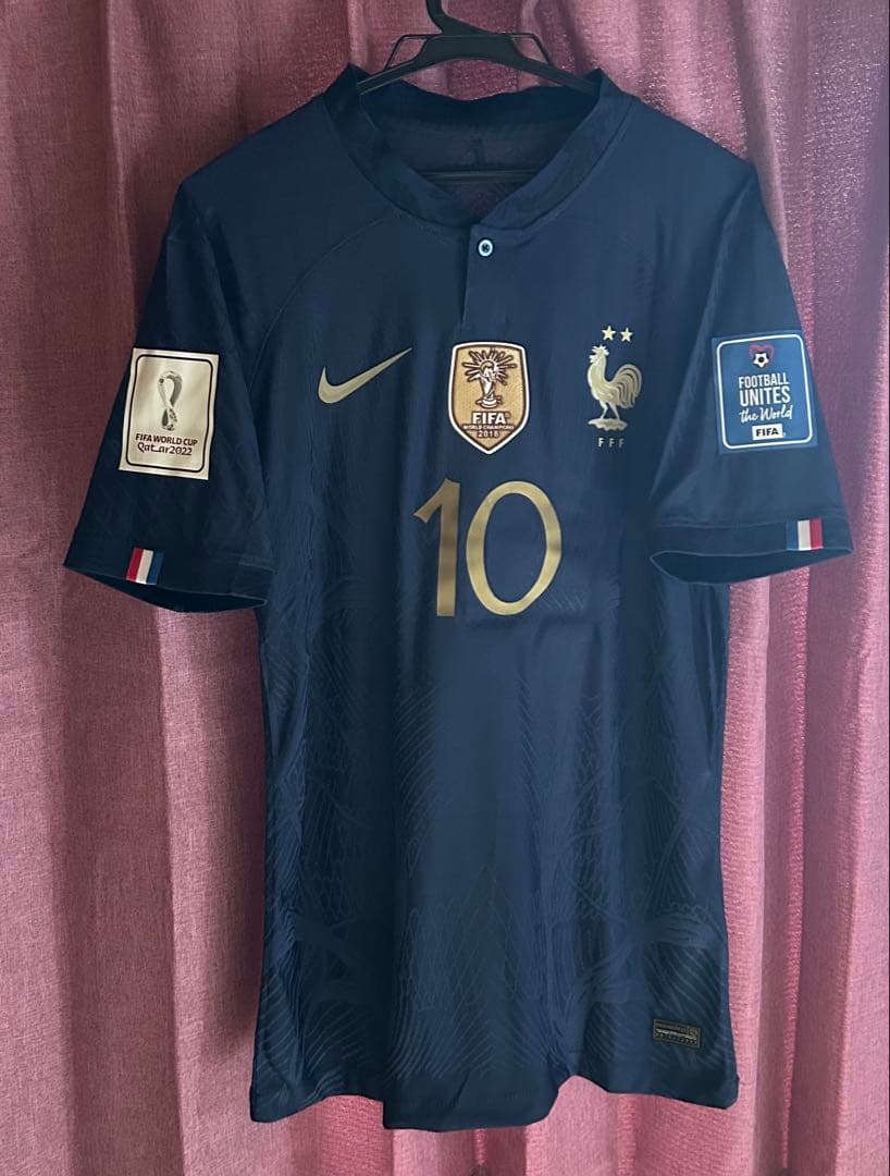 【最後の一着】エムバペ フランス代表 カタールワールドカップ　ユニフォーム L