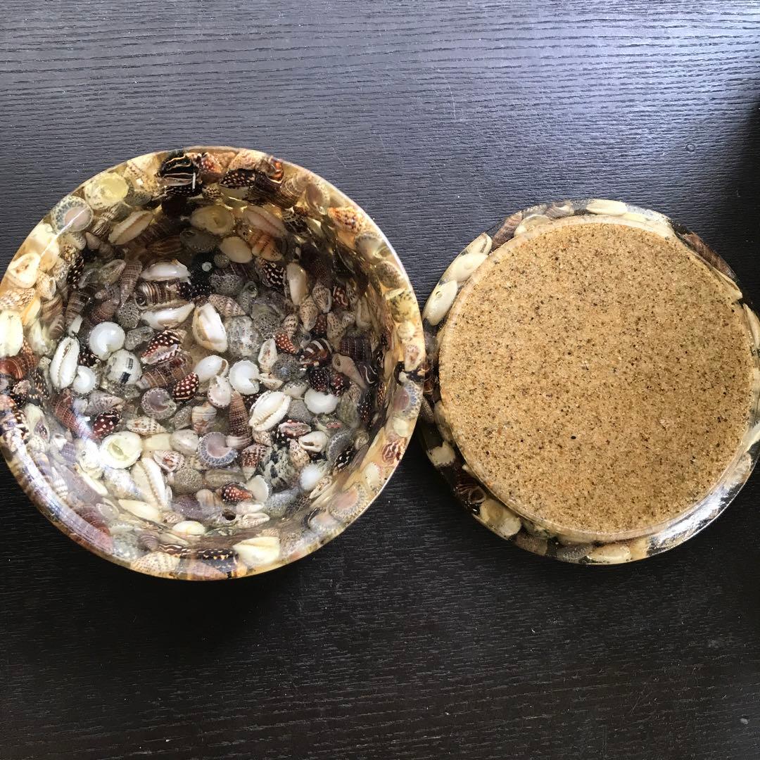 貝殻　小物入れ　STONE MILL DESIGNS SANTA CRUZ