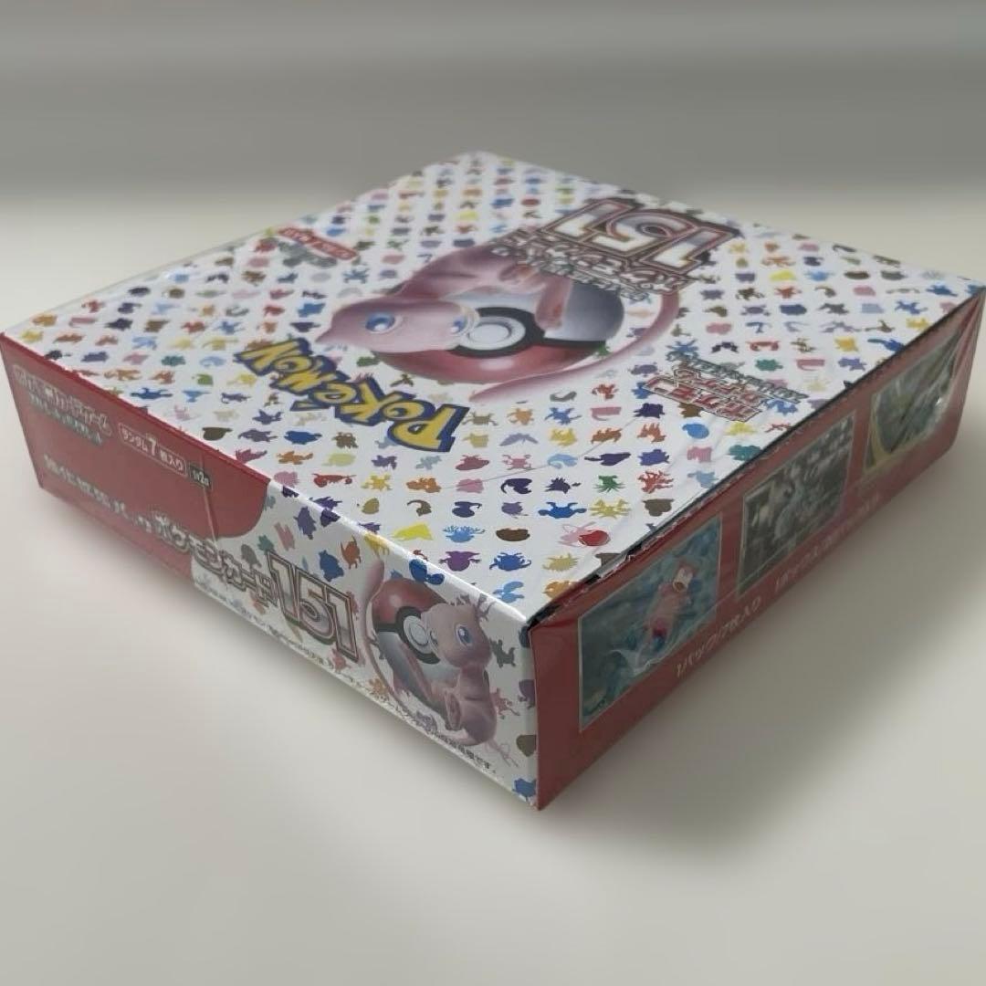 151 BOX ボックス シュリンク付き 未開封 ポケモンカード イチゴーイチ