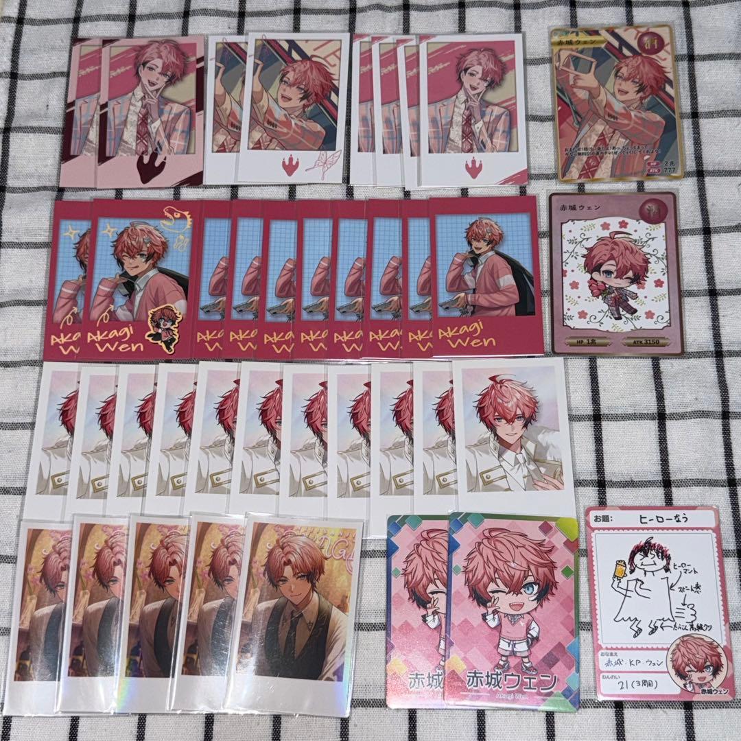 赤城ウェン まとめ売り アクスタ カード にじこっと